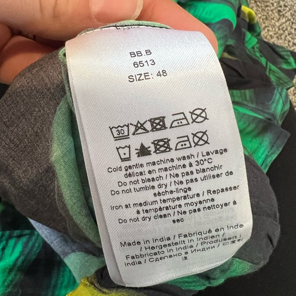 Ganni Banana Tree Black Short - Picture 4 of 8